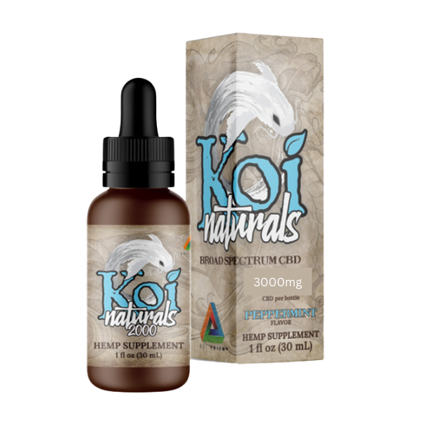 Koi CBD Broad Spectrum Tincture*** / Peppermint / 3000mg